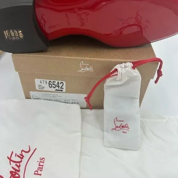 Men's Christian Louboutin surcity lace up Oxford size 42.5 made in Italy - Picture 6 of 8